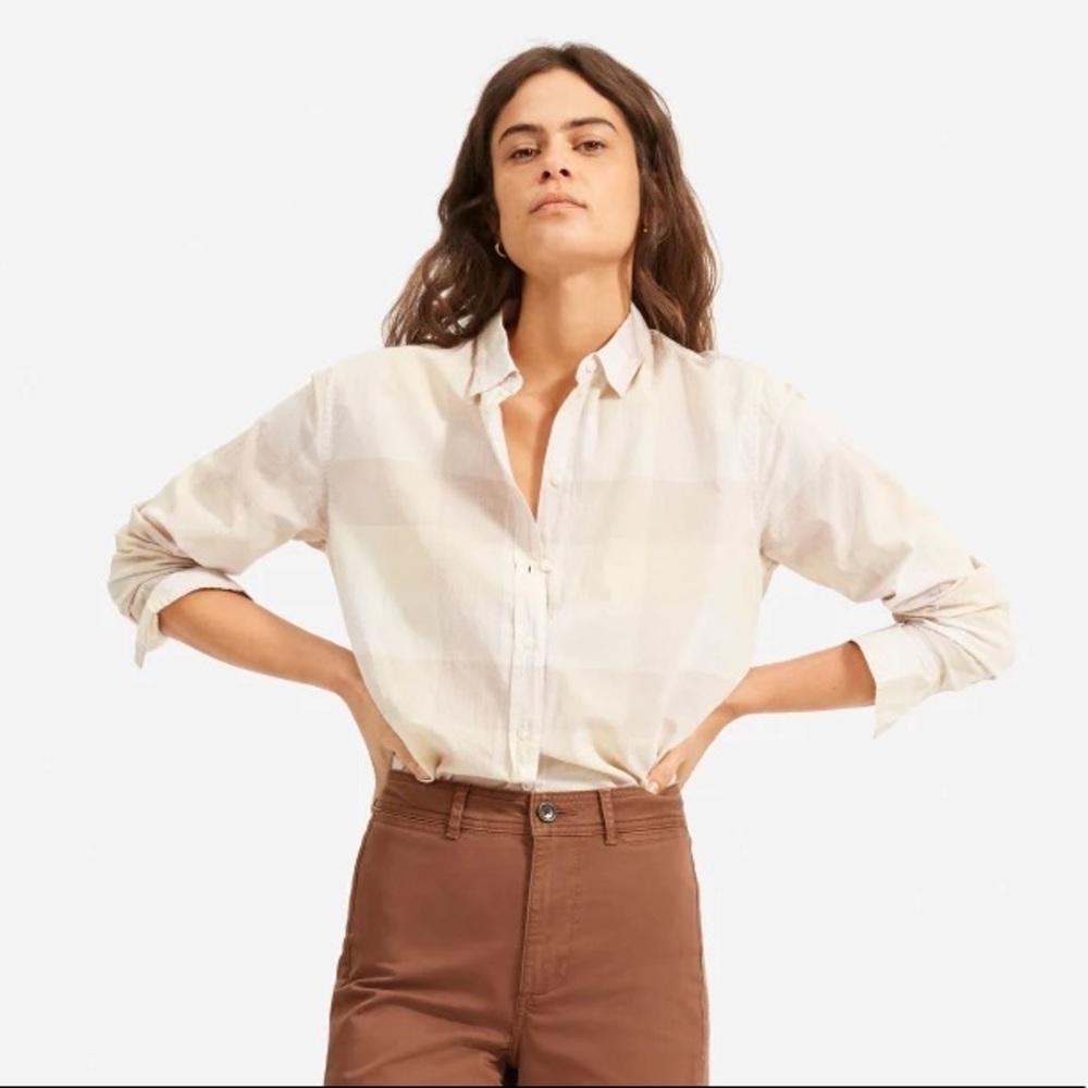 Everlane Relaxed Air Button Down Shirt
